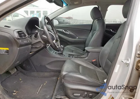 2018 Hyundai Elantra Gt from USA, damaged, VIN KMHH35LE0JU054452